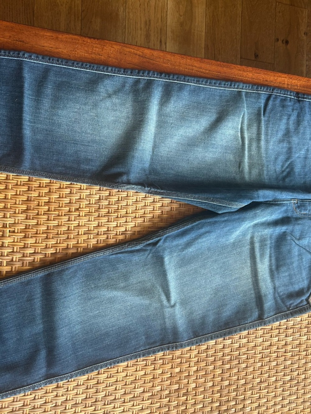 Straight Men's Jeans — Classic Blue Denim
